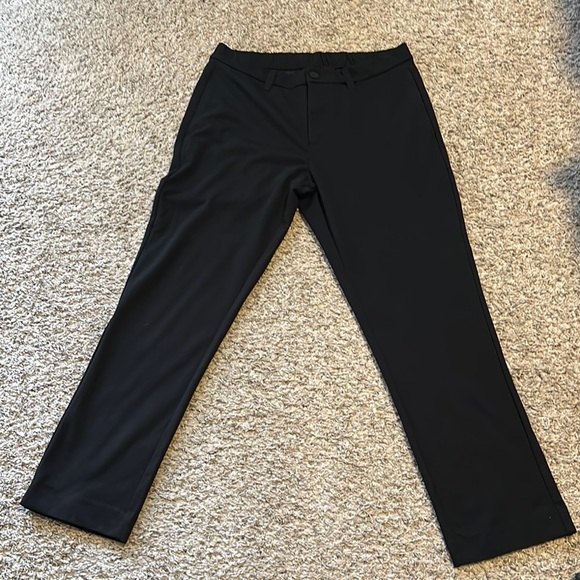 Calvin Klein Straight Fit Black Slacks - Picture 1 of 1